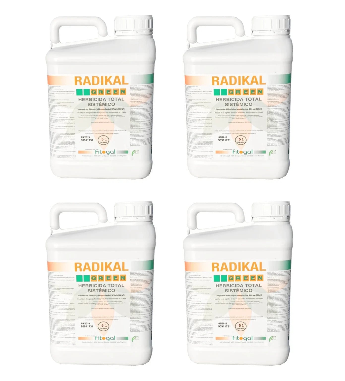 Désherbant RADIKAL 4X5L – Herbicide Professionnel